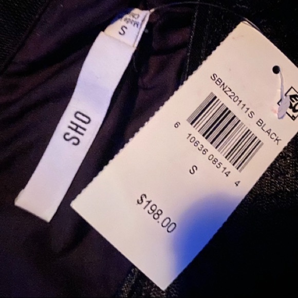 SHO Ruched Faux-Leather Bodycon Dress - Picture 6 of 11